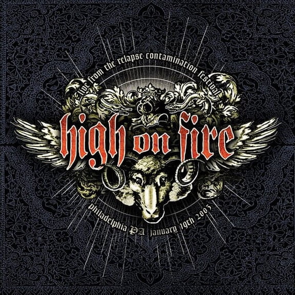 High on Fire - Live at the Relapse Contamination Festival - Heavy Metal - CD