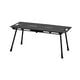 thumbnail image 4 of Mesa plegable portátil para exteriores, mesa de playa, altura ajustable, mesa compacta para acampar, para barbacoa, senderismo, Picnic, jardín y patio Negro, 4 of 8