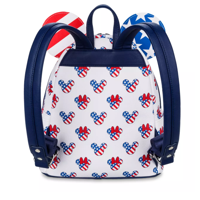 Disney Mickey Minnie Icon Americana Loungefly Mini Backpack New