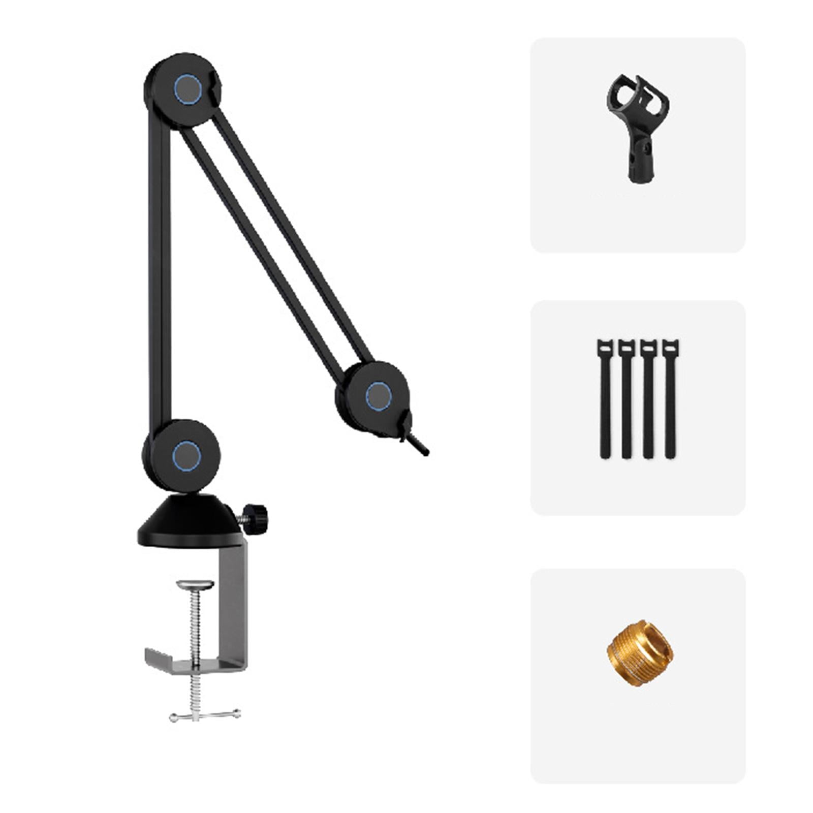 Wzmzjy Booming Mic Arm Booming Arm for Broadcasting, Recording, Podcasting, Music Podca black