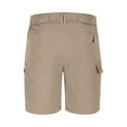thumbnail image 5 of UVEASISHA Cargo Shorts for Men Solid Straight Leg Work Shorts Summer Outdoor Short Pants with Phone Pockets Beige XXL, 5 of 9
