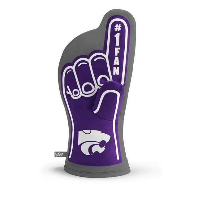 YouTheFan 5025853 Gant de Four Kansas State Wildcats No. 1