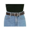 thumbnail image 4 of Unique Bargains Ceinture Carrée à Boucle Ardillon pour Femmes, Ceinture de Taille en Cuir Souple et Grand pour Robes, 4 of 4