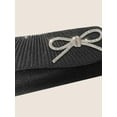 thumbnail image 3 of MMYGU Rhinestone Bow Clutch Purses Women Chic Shiny Evening Handbag Evening Clutch Bag with Chain for Party Prom Wedding, 3 of 7