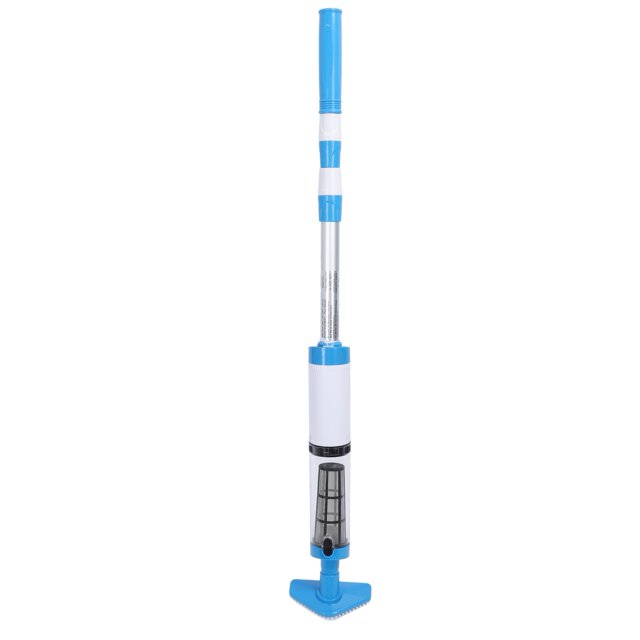 Handheld Cordless Rechargeable Pool Vacuum IPX7 Water Resistant 100min Run Time Cleaner 3 Replace Heads Sand Debris