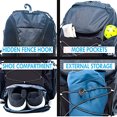 thumbnail image 3 of Mochila de Pickleball Athletico para Hombres o Mujeres Negra, 3 of 3