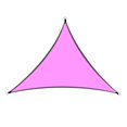 thumbnail image 3 of Hvmvliv Shade Cloth Sun Shade Block Awning For Outdoor Patio Garden Sunshade for Patio Backyard Garden Pink, 3 of 3