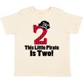 thumbnail image 3 of Inktastic Pirate 2nd Birthday Boys Toddler T-Shirt, 3 of 5