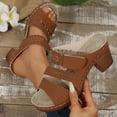 thumbnail image 2 of Summer Sandals 2026 Fashion Women Casual Round Head Comfy Slippers Beach Casual Slippers Shoes, 2 of 7