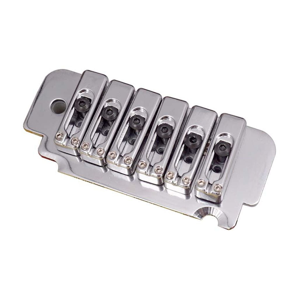 LeeQinersw Durable Electric Guitar Bridge with String Tree Guide Musical Instrument Parts
