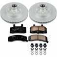 thumbnail image 2 of PowerStop Front Geomet Coated Brake Rotor and Pad Kit Fits: CHEVROLET GMC Select Models CRK1991, 2 of 5