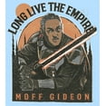 thumbnail image 2 of Men's Star Wars: The Mandalorian Gideon Imperial Remnant Graphic Tee Light Blue X Large, 2 of 4