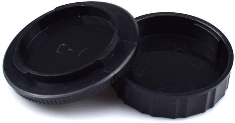 Camera Body and Rear Lens caps,Compatible with for Contax Yashica CY C/Y Lens