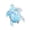 Blue, variant on Kiddiway Funny Fridge Magnets - Ocean Series Crushed Ice Turtle with Liquid Filled, Cute Decor for Kitchen Whiteboard and Locker, Cool Gift