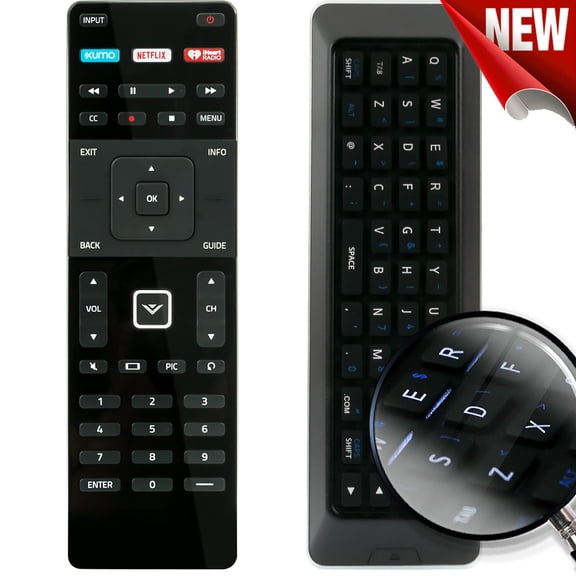 New Remote Control XRT500 for Vizio Smart TV with Xumo Netflix Iheart Back-light
