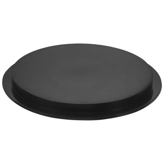 PTOOTP Drum Mats For Practice Drum Practice Pad Black Silicone 1Pack