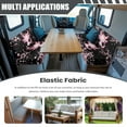 thumbnail image 3 of XYZCANDO Axolotl RV Dinette Cushion Covers Stylish Furniture Covers for Couch and Loveseat Universal RV Accessories for Inside Couch Cover 2 Cushion Sofa Comfortable Slip Covers for Loveseat Black, 3 of 7