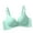 Green, variant on harmtty Women Sexy Solid Color Seamless Wavy Breathable Push Up Bra Underwear Bralette,Pink,38B