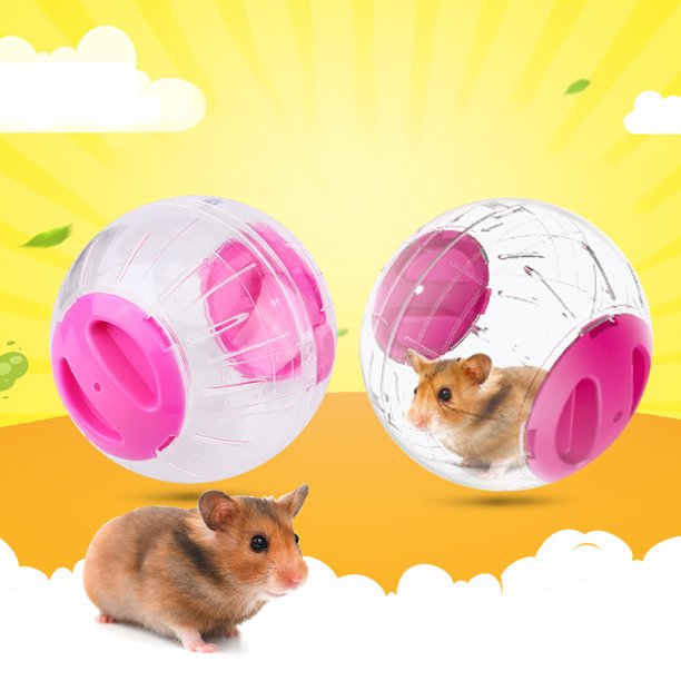 EECOO 3 Colors 12cm New Fashion Plastic Small Pet Hamster Gerbil Toy