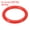 Red, variant on Uxcell 30Pcs 2" Plastic Ring-Toss Rings for Bottles Carnival Rings Red