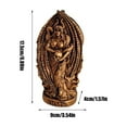thumbnail image 3 of Gmogad Gothic Lilith Statue Gold - Norse Mythology Altar Decor, Resin Sculpture for Home/Table | Unique Cultural Gift for Occult & Mythology Lovers, 3 of 6