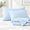 Light Blue-Twin, variant on - Gingham Bed Sheets 4-piece Sheet Set Plaid Checkered Check Pattern Printed Cute Preppy College Dorm Bedding Deep Pocket Beige Q