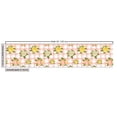 thumbnail image 2 of Ambesonne Shabby Flora Fabric by the Yard Upholstery, Roses on Plaid Back, 5 Yards, Coral and Olive Green, 2 of 4