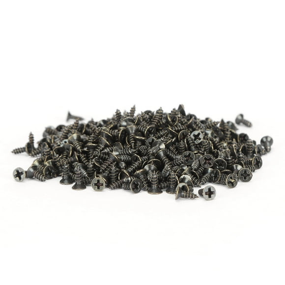 Self Tapping Screws, Durable Screws Wood Screw Screw Organizer 500Pcs For Furniture For Railings For Doors For Window 2x6