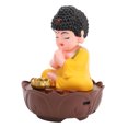 thumbnail image 4 of Singing Buddha Statue, Adorable Colorful Light Adjustable Sound  Buddha Decor  for Desk, 4 of 8