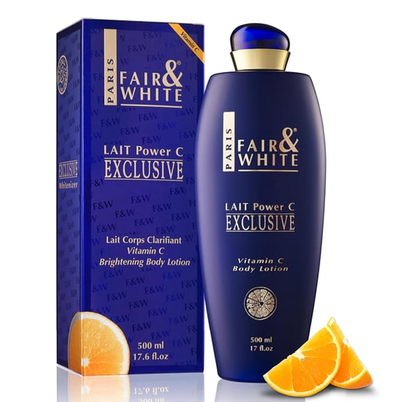 Loción Fair & White Exclusive Aclarante de la Piel 500 mL con Vitamina C