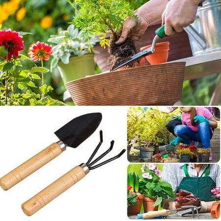2 Pcs Home Gardening Tool Sets Flower Vegetables Succulent Planting 2 Pcs Home Gardening Tool Sets Flower Vegetables Succulent Planting Shovel Scoop Cute Small Rack Com