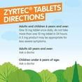 thumbnail image 3 of Zyrtec Ceterizine HCI 10mg 24Hr Allergy Relief Liquid Gels, 25 ct, 4 Pack, 3 of 5