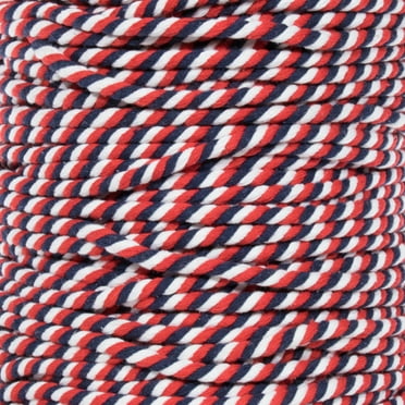 Super Soft 3 Strand Twisted Cotton Rope - Multiple Colors to Choose from in Various Diameters and Lengths