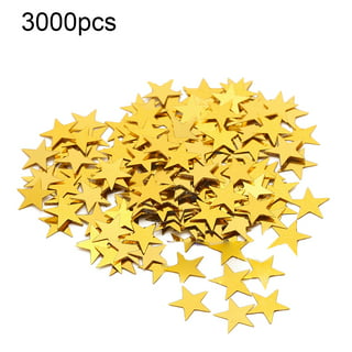 60g star Confetti Glitter Star Table Confetti Metallic Foil Stars for Party  Wedding Festival Decorations (Gold Silver 60g, 10mm and 6mm)