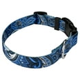 thumbnail image 4 of Country Brook Petz® Deluxe Blue Paisley Dog Collar - Made in The U.S.A., 2XS, 4 of 5