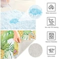 thumbnail image 3 of Dreamtimes Luxury Bathroom Rug Set 2 PCS, Gnome Pineapple Summer Butterfly Soft Absorbent Bath Rug and U-Shaped Contour Toilet Rug, Non-Slip Bath Carpet Bath Mats for Bathroom, 17.3"x13.4"+23.6"x15.7", 3 of 4