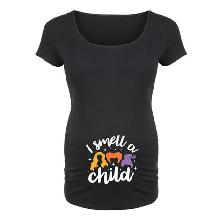

Bloom Maternity - I Smell A Child - Maternity Scoop Neck T-Shirt