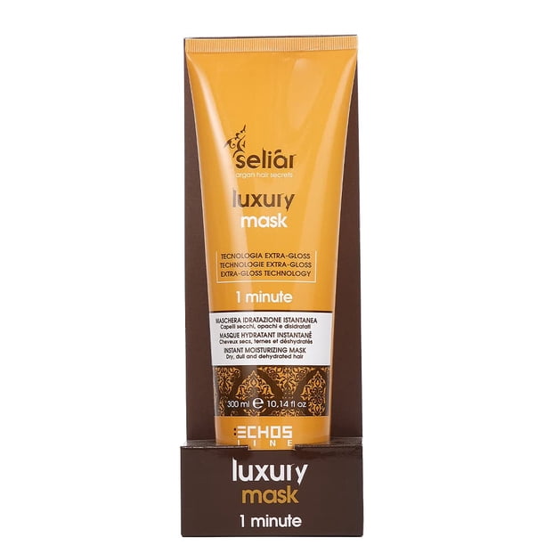 Mascarilla Hidratante ECHOSLINE Seliàr Luxury para Cabello Seco 300 ml