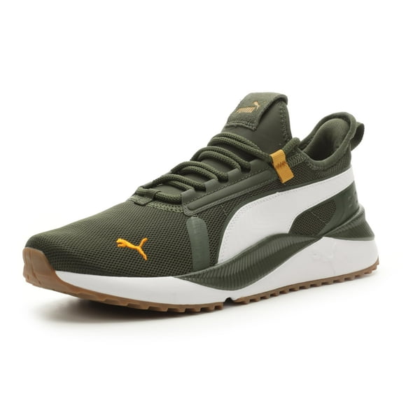 PUMA Men's PACER FUTURE STREET PLUS Sneaker, Myrtle-PUMA White-Gum, 13