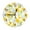 ZZNZ05120009, variant on Zhmjortal Lemons Pattern Silent Non Ticking Clock 10 Inch,Round Wall Clock,Decorative for Living Room, Kitchen, Home,Bathroom, Bedroom, Office or School Yellow