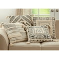 thumbnail image 4 of Saro Lifestyle Tufted Diamond Block Print Throw Pillow Cover, 4 of 5