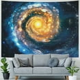thumbnail image 4 of Orinice Spiral Galaxy Beeple Space Art Tapestry Wall Hanging Unique Style Graphic Tapestries Home Wall Decor for Living Room Bedroom Apartment Farmhouse Dorm 40x60inch, 4 of 6