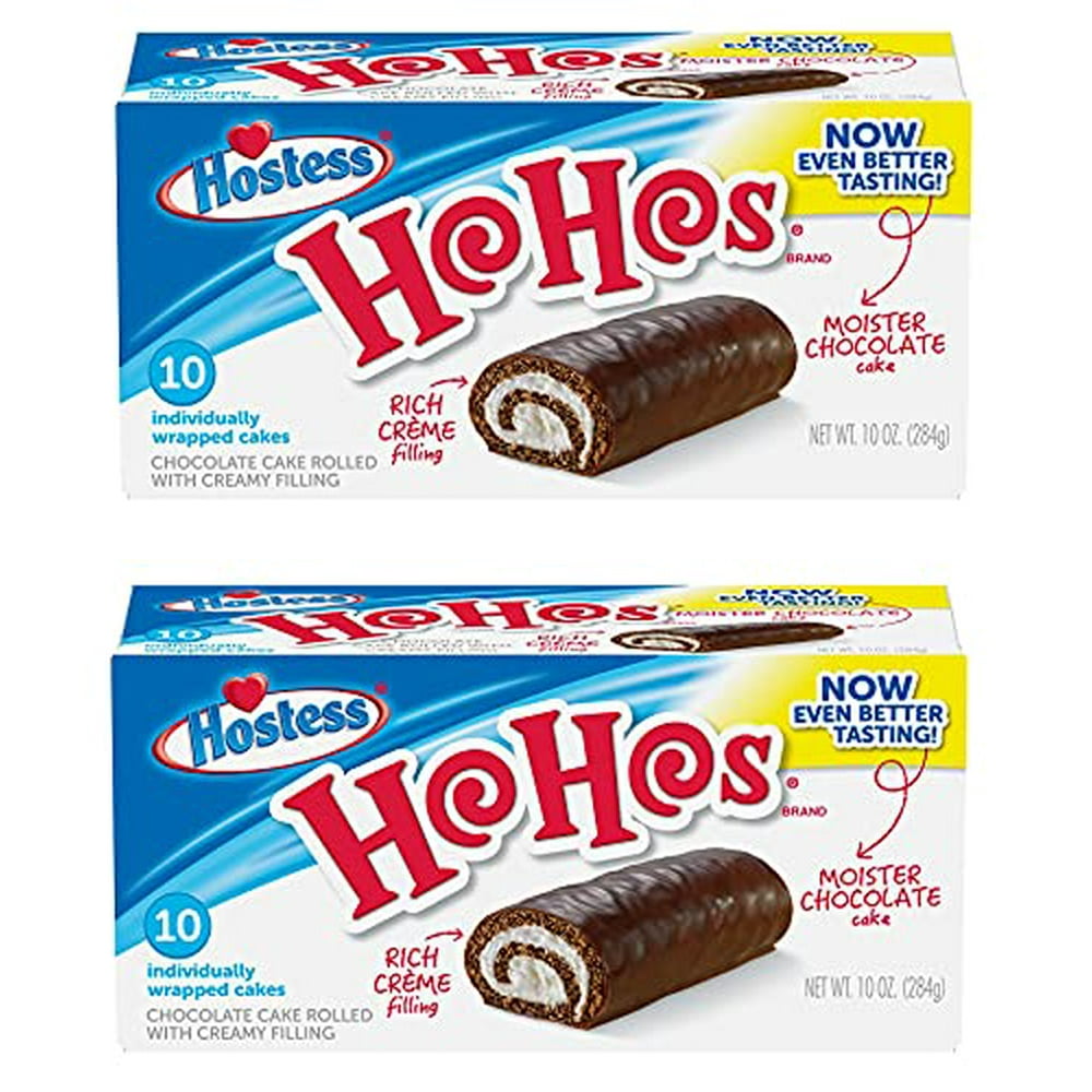 Hostess Ho Hos 10 Count 10 Ounce Pack of 2 (20 Total H