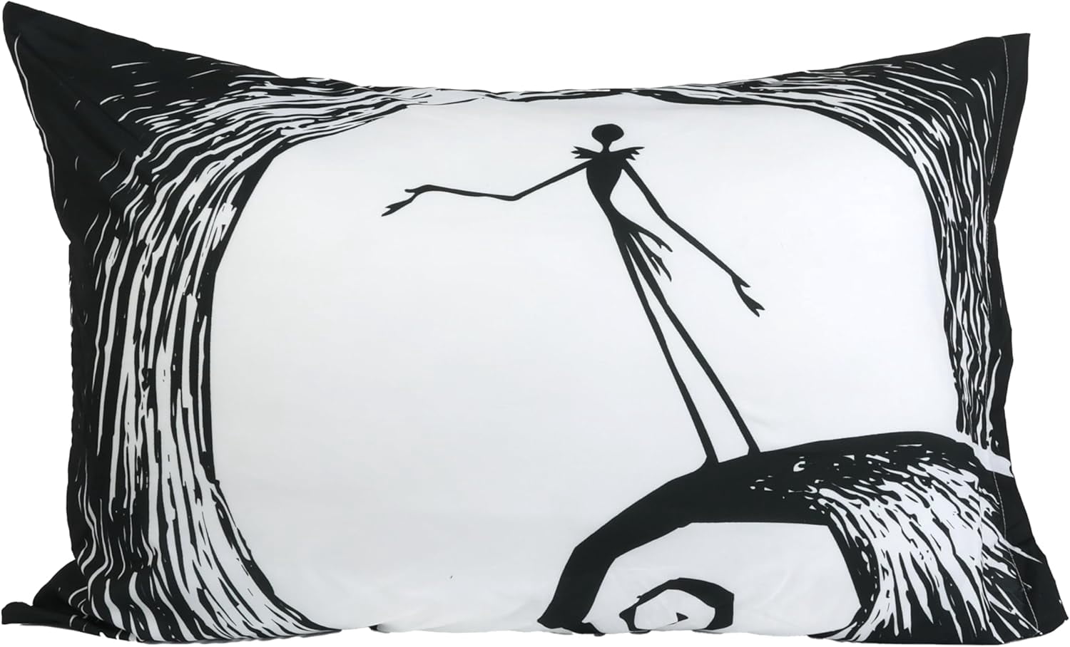 The Nightmare Before Christmas Bedding Sheet Set 4 pcs Twin Bed in Bag Set for Kids - Reversible Comforter, Flat Sheet, Fitted Sheet & Pillowcase