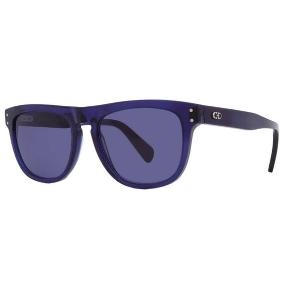 Salvatore Ferragamo Blue Browline Men's Sunglasses SF1111S 432 55