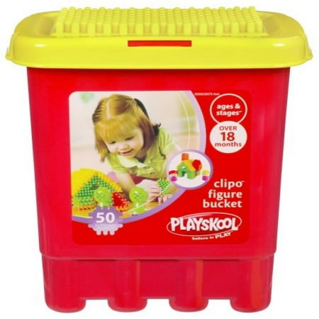 Playskool Clipo Figure Bucket