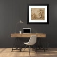 thumbnail image 4 of Claude Lorrain 22x20 Black Modern Framed Museum Art Print Titled - Nymphs and Satyrs Playing Musical Instruments, 4 of 5