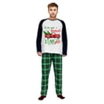 thumbnail image 5 of LuLiaMenton Christmas Pajamas, Xmas Truck & Tree Print, Matching Sleepwear, Plus Sizes, 2-3T-Kid, 5 of 5