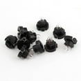 thumbnail image 1 of 10Pcs T3 Leds Bombilla Amarilla Luz de Tablero Salpicadero de Coche 12V CC, 1 of 1