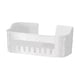 thumbnail image 2 of Organizador de baño, caja de almacenamiento transparente con orificios, organizador de maquillaje de pared con drenaje, de gran capacidad y grueso., 2 of 6
